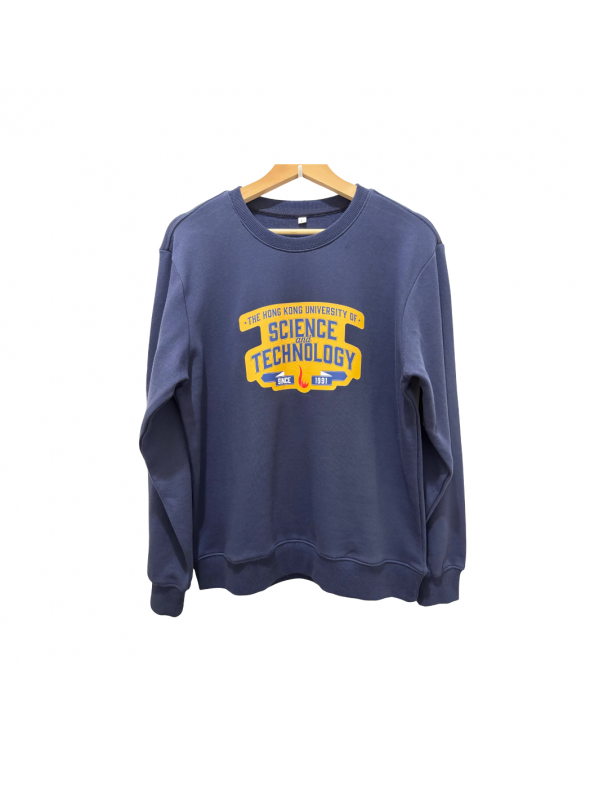 HKUST New Typography Ribbed Sweater